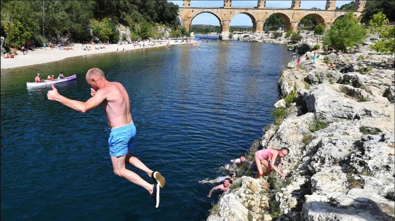 Tente Safari Au Pont Du Gard Вер Пон дю Гар Екстериор снимка